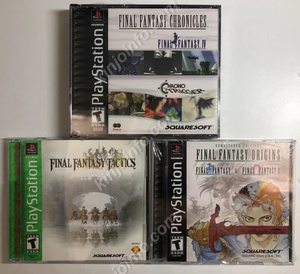 FINAL FANTASY I II IV ChronoTrigger Tactics【中古美品・PS北米版】