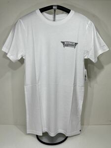 VOLCOM ボルコム AF532112WHT メンズ XLサイズ 半袖Tシャツ バックプリントティー ストーンロゴ ホワイト色 ヴォルコム 新品 即決 送料無料