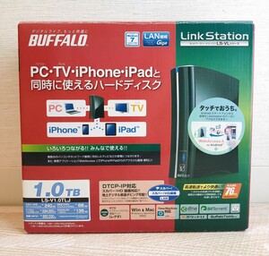 LS-V1.0TLJ 未使用品 BUFFALO Link Station 1TB ネットワーク ハードディスク