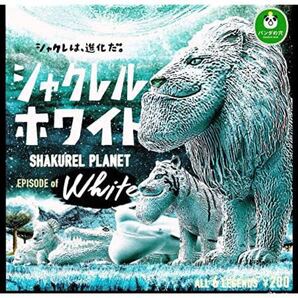 シャクレルプラネット 全6種 ホワイト ガチャガチャ