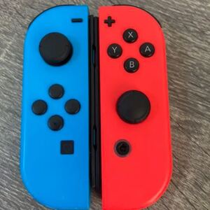 Nintendo Switch ジョイコン joy-con ネオンブルーレッドU