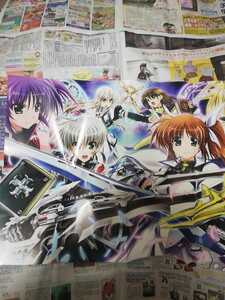 PO-03 poster Magical Girl Lyrical Nanoha .TYPE appendix 2012 year 3 month number 