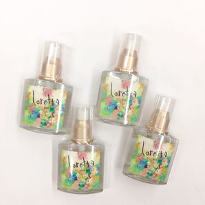 Lorettaロレッタ ベースケアオイル 洗い流さないヘアトリートメント サロン 120ml X4本