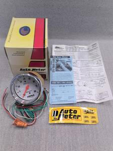 [ that time thing super ultra rare ] Auto Meter auto meter tachometer 8000rpm white new goods 