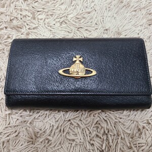 Vivienne Westwood オーブ 財布 がま口 長財布 黒