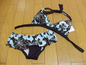  lady's swimsuit swimsuit * bikini wire less size 7S B76