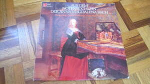 LP Elly Ameling Hans-Martin Linde Gustav Leonhardt Aus Dem Notenbchlein Der Anna Magdalalena Bach ULX3050