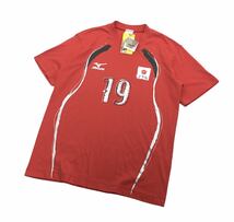 未使用品【2006年】世界バレーボール 希少 限定 オフィシャル Tシャツ M ミズノ ユニフォーム 火の鳥nippon 全日本女子 ビンテージ 00s Y2K_画像10