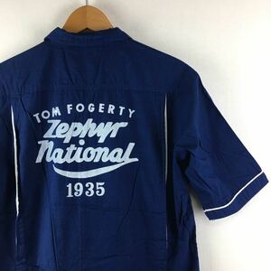 ビンテージ 70s【TOM FOGERTY】Zephyr National ボーリングシャツ L 古着 Creedence Clearwater Revival 国産 日本製 ロックt バンド