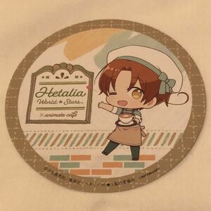  Hetalia ani Cafe Coaster Italy 