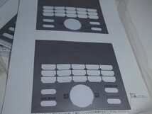 ナカヨ製　iA　15ボタン用示名状　5シート+短縮カード　未使用品　[TM1141]_画像2