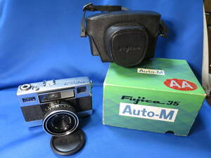  Fuji kaFUJICA 35 авто M Auto-M Fuji non R 47mm F2.8 оригинальная коробка * с футляром бесплатная доставка!!!