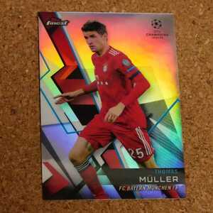 topps finest Thomas Muller トップスファイネスト トーマスミュラー バイエルン ドイツ リフラクター refractor