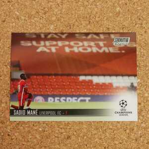 topps stadium club chrome Sadio Mane トップス スタジアムクラブクローム サディオマネ リヴァプール セネガル