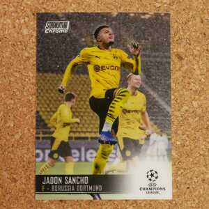 topps stadium club chrome Jadon Sancho トップススタジアムクラブクローム ジェイドンサンチョ ドルトムント マンチェスターユナイテッド