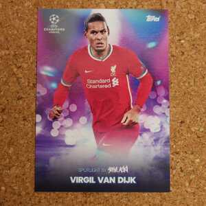 Topps football festival by steve aoki Virgil van Dijk トップスフットボールフェスティバル スティーヴアオキ フィルジルファンダイク