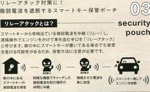 送料無料・電波遮断・セキュリティポーチ・リレ－アタック防止対策として。クレカ磁気・スキミング対策に。_画像7