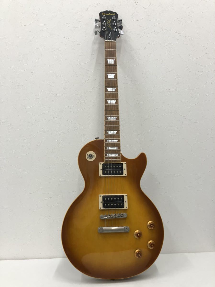 最高級のスーパー 楽器 キャメル レスポールタイプ エレキギター エピフォン Epiphone エピフォン Baladaroyalle Com Br