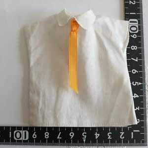 1r820 タカラタグ　日本製　黄色　ネクタイ　シャツ　リカちゃんパパ　ジェニーボーイフレンド　サイズ　ドール用