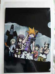 スクエニカフェ アルトニア すばらしきこのせかい すばせか A4 クリアファイル ネク ヨシュア ミナミモト The World Ends with You TWEWY