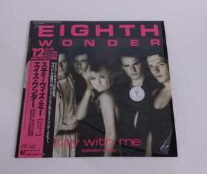 RCD-111 EIGHTH WONDER stay with me LP レコード