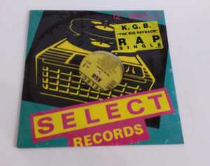 RCD-134 K.G.B THE BIG PAYBACK RAP SINGLE SELECT RECORDS US盤 LP レコード