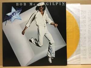 BOB McGILPIN SUPERSTAR LP GP-641 クリア盤 日本盤