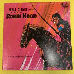 【Walt Disney★ディズニー】1964 Robin Hood/ロビン・フッド★LP レコード・Record・Vinyl★子供・チャイルド★WDP