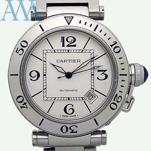 【Cartier カルティエ】パシャ シータイマー W31080M7 メンズ 腕時計【中古】