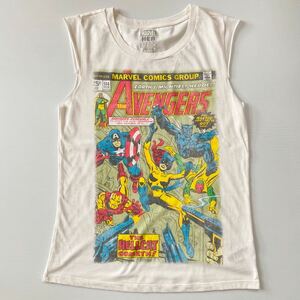 アベンジャーズ タンクトップ AVENGERS MARVEL レディースS中古 フォーエバー21 アメコミ ビンテージ vintage 古着風 アメカジ comics