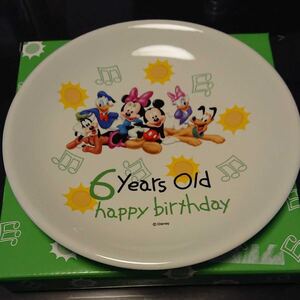 ディズニー ミッキー お誕生日プレート