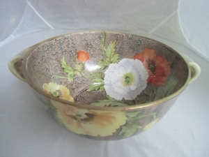 .. sink glaze three color large wheel poppy large bowl bowl No.32