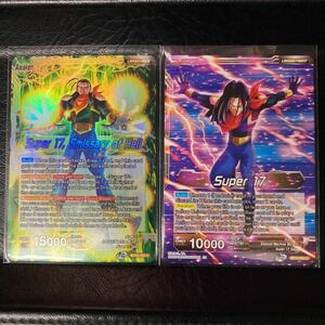 ドラゴンボール超 カードゲーム 海外 英語版 BT14 C 超17号 Emissary of Hell Foil 両面カード Leader