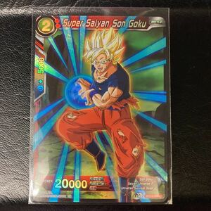 ドラゴンボール超 カードゲーム 海外 英語版 BT14 Foil C 超サイヤ人 孫悟空 赤