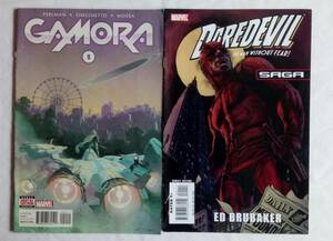 アメコミ　マーベル　英語版　DAREDEVIL（2008年）, GAMORA No.2（2017年3月）　2冊セット