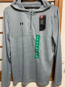 UNDER ARMOUR アンダーアーマー YXL アンダーアーマーヒートギア 長袖 フード付き
