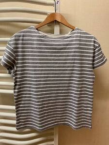 半袖Tシャツ トップス カットソー Lサイズ セシール ボーダー
