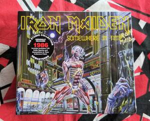 [ new goods unopened ] iron Maiden /Somewhere In Time (Deluxe*li master specification ) figure, patch attaching * foreign record 