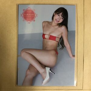 川崎あや トレカ アイドル グラビア カード 水着 006
