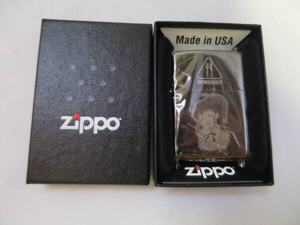 WORKING!! 種島ぽぷら ZIPPO 送料無料 管P