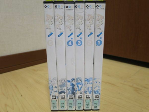 アキカン! DVD　６巻セット　レンタル落ち　ケース無し発送　送料無料