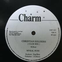 ★送料込み！美盤【Mykal Rose* (Michael Rose) - Christian Soldiers】12inch！Charm CRT 223 UK！ROPE IN riddim！2Mix！Rasta！Roots！_画像1