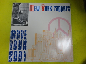 New York Rappers - Move Your Body オリジナル原盤 エレガントPOPダンス ITALO DISCO 視聴