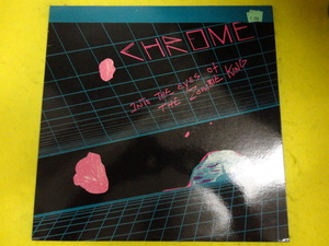 Chrome - Into The Eyes Of The Zombie King オリジナル原盤 LP レア NEW WAVE シンセサウンド You Can't Do Anything 収録　視聴