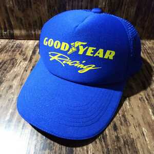 ● GOOD YEAR「グッドイヤーレーシング キャップ」メッシュ 帽子 プリント