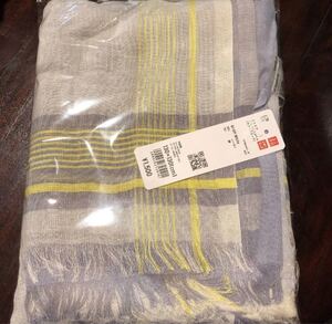 新品 ストール UNIQLO