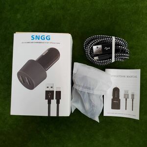 ** unused storage goods SNGG USB3.0 CAR CHARGER 2 port car supplies **