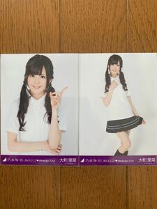 乃木坂46 2013.2.22 Birthday Live 生写真 大和里菜 ヨリ ヒキ