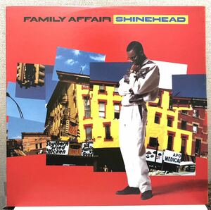 レア 1990 Shinehead / Family Affair シャインヘッド Original US 12 Sly & The Family Stone ネタ Elektra 0-66629 ミドル 90s 絶版