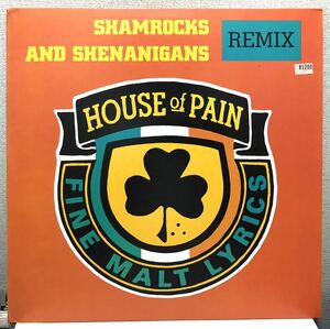激レア 1993 House Of Pain / Shamrocks And Shenanigans Remix Original GEMA 12 ドイツ盤 DJ Lethal DJ Muggs Ｍad House Butch Vig 絶版